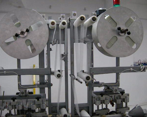 Equipment for production of PVC corner profiles