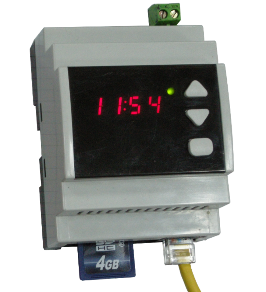 Часовник Data Logger с SD card и MODBUS  Интерфекс